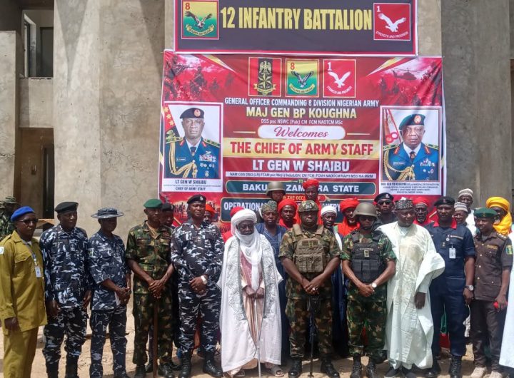 Nigerian Army operationalises 3 new infantry battalions to bolster security in Zamfara