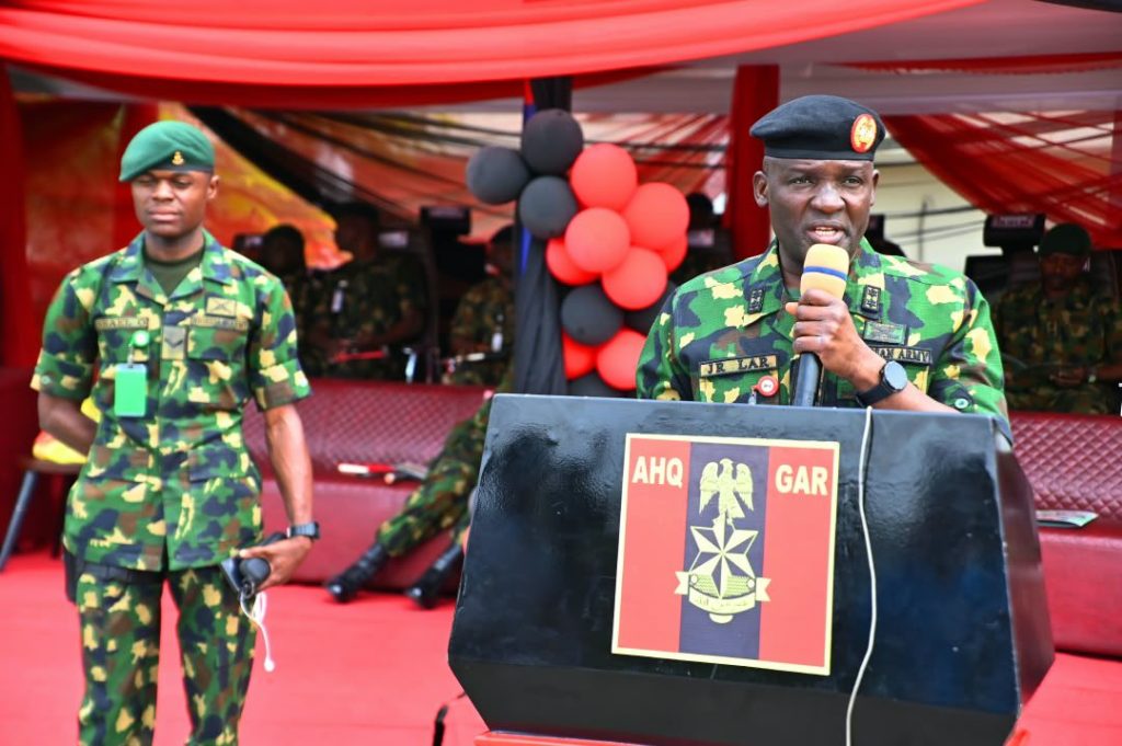 Chief of Training Army tasks young soldiers on discipline, professionalism