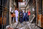 Obi visits Abuja fire victims, pledges support to traders affected by Eda Plaza inferno