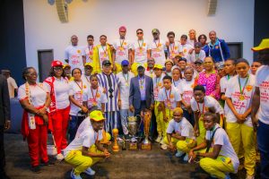 Okpebholo rewards Edo Queens with ₦50m for winning NWFL, WAFU-B Champions League
