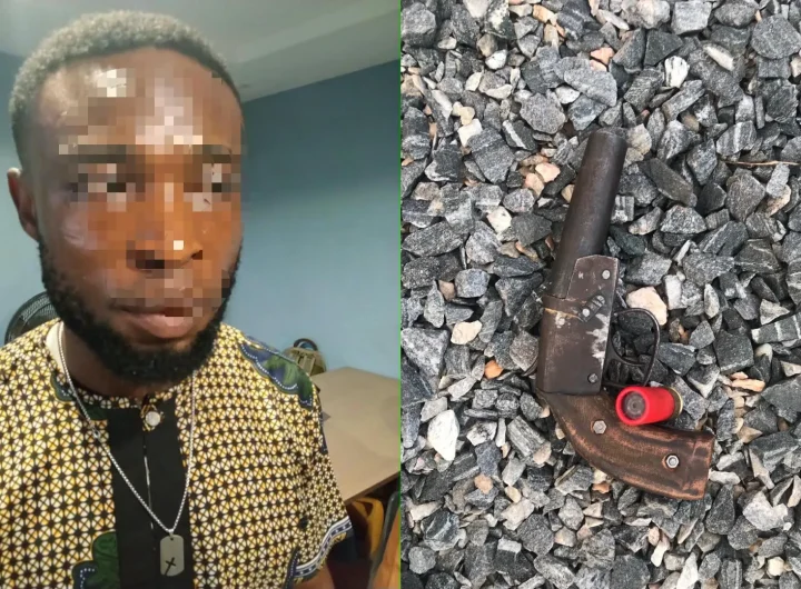 Oyo police arrest armed robber, recover pistol and live cartridge on Ibadan-Ife road