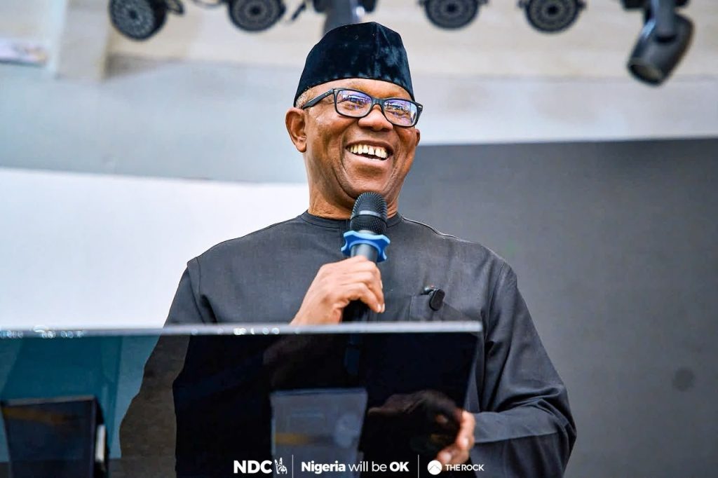 NDC Presidential candidate Peter Obi