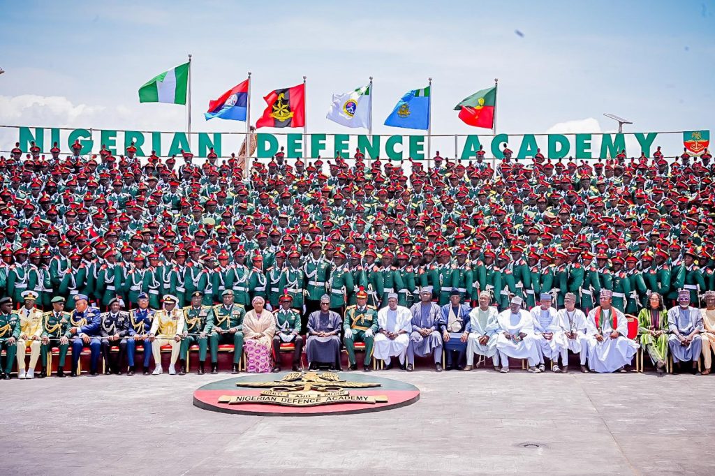 The nation is counting on you" – President Tinubu to newly commissioned officers