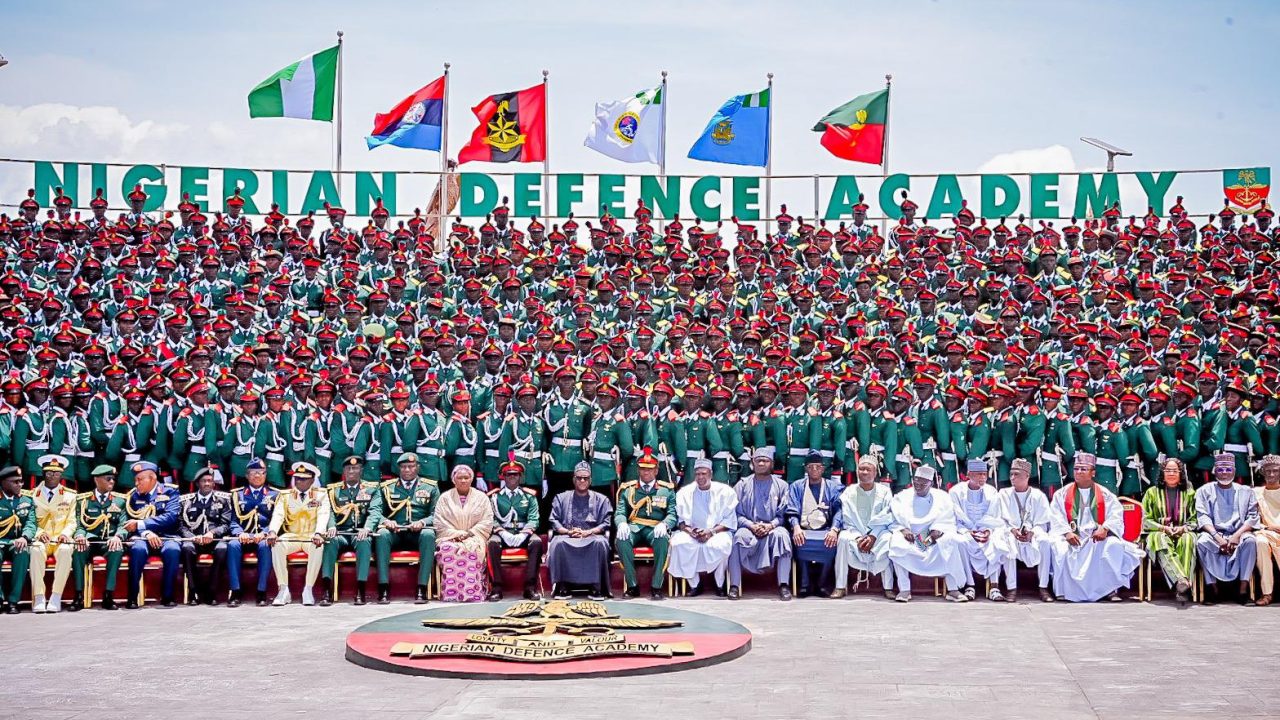 The nation is counting on you" – President Tinubu to newly commissioned officers