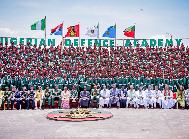The nation is counting on you" – President Tinubu to newly commissioned officers
