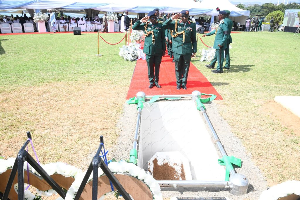 Remains of late Maj. Gen. Ezra Jakko laid to rest amid solemn tributes