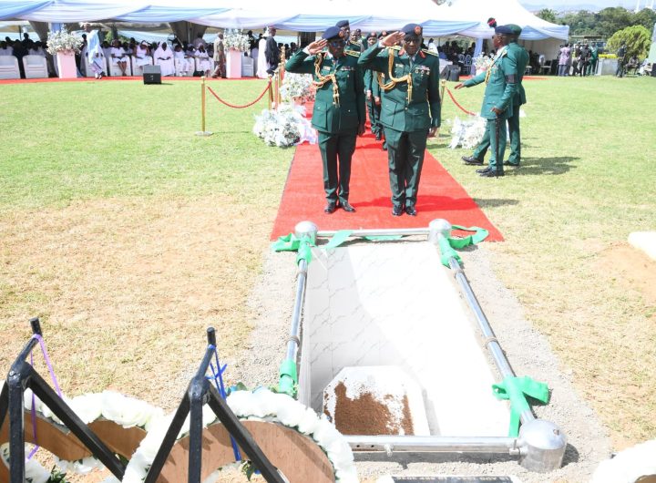 Remains of late Maj. Gen. Ezra Jakko laid to rest amid solemn tributes