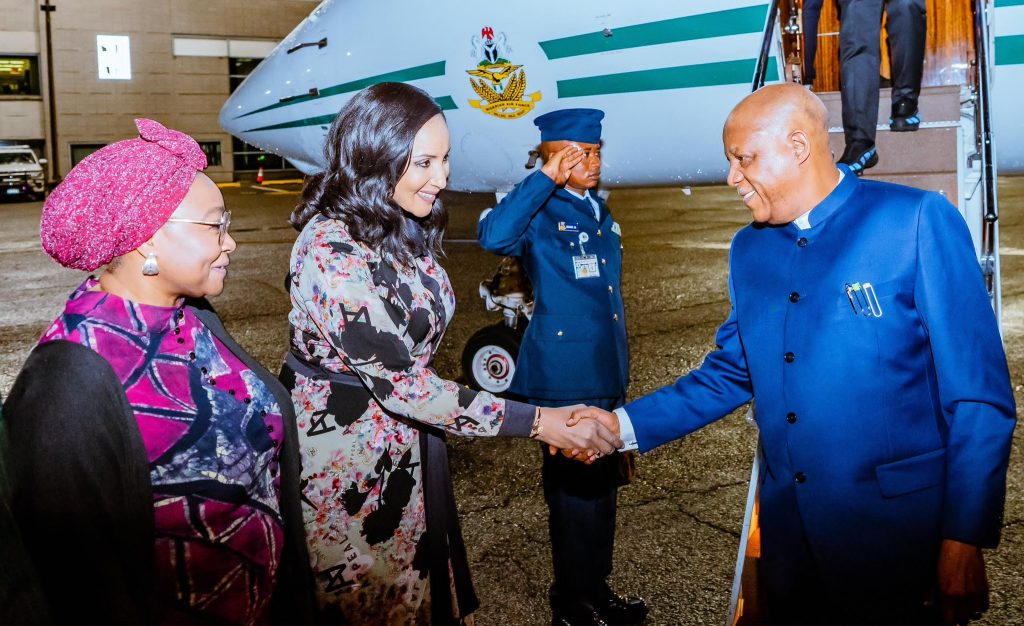 81st UNGA: Shettima arrives New York, says Nigeria will push Tinubu's global reform agenda