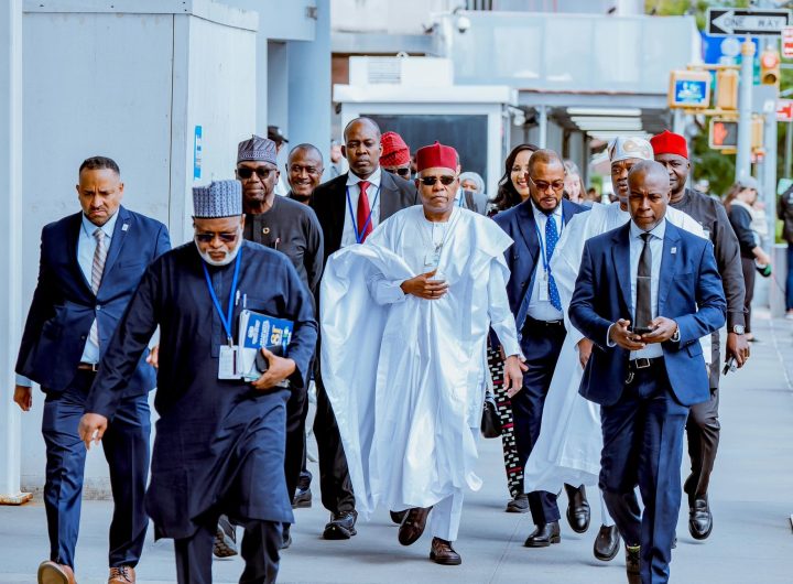 VP Shettima meets Nigerians in diaspora In New York