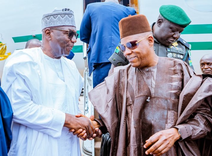 Shettima commissions 4,000 job-capacity garment factory, revenue service house in Kwara