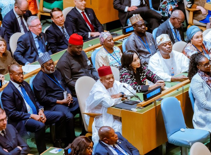 Shettima represents Tinubu at UN General Assembly as Trump, other leaders debate global crises