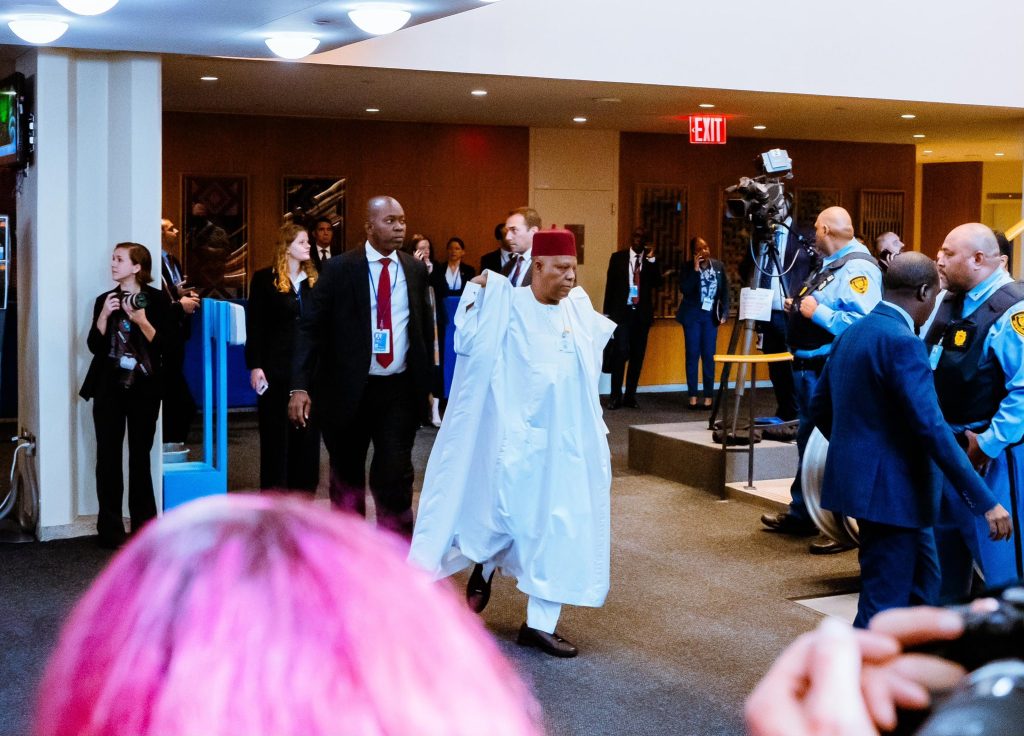 Shettima represents Tinubu at UN General Assembly as Trump, other leaders debate global crises