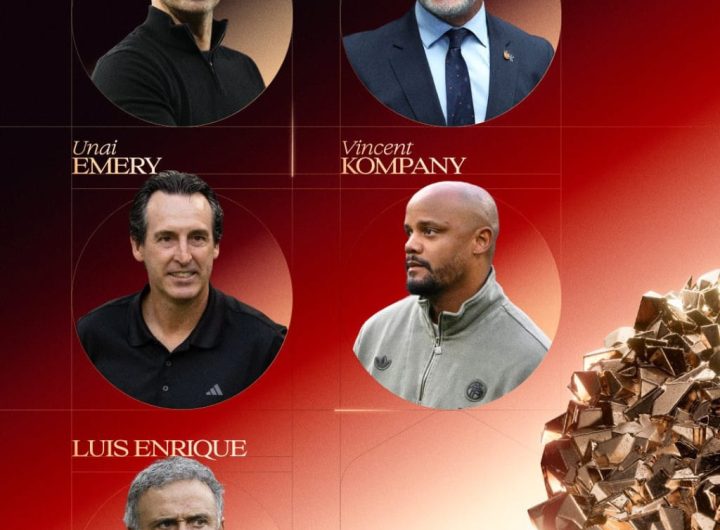 Spanish takeover as 4 make 2026 ballon d'Or coach shortlist