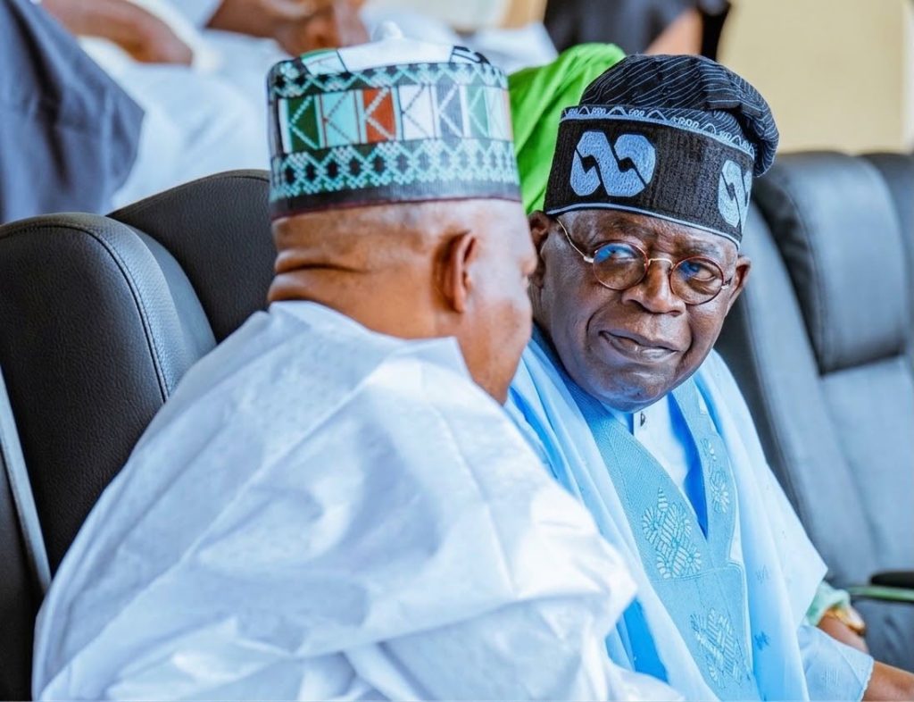 President Bola Ahmed Tinubu and VP Kashim Shettima