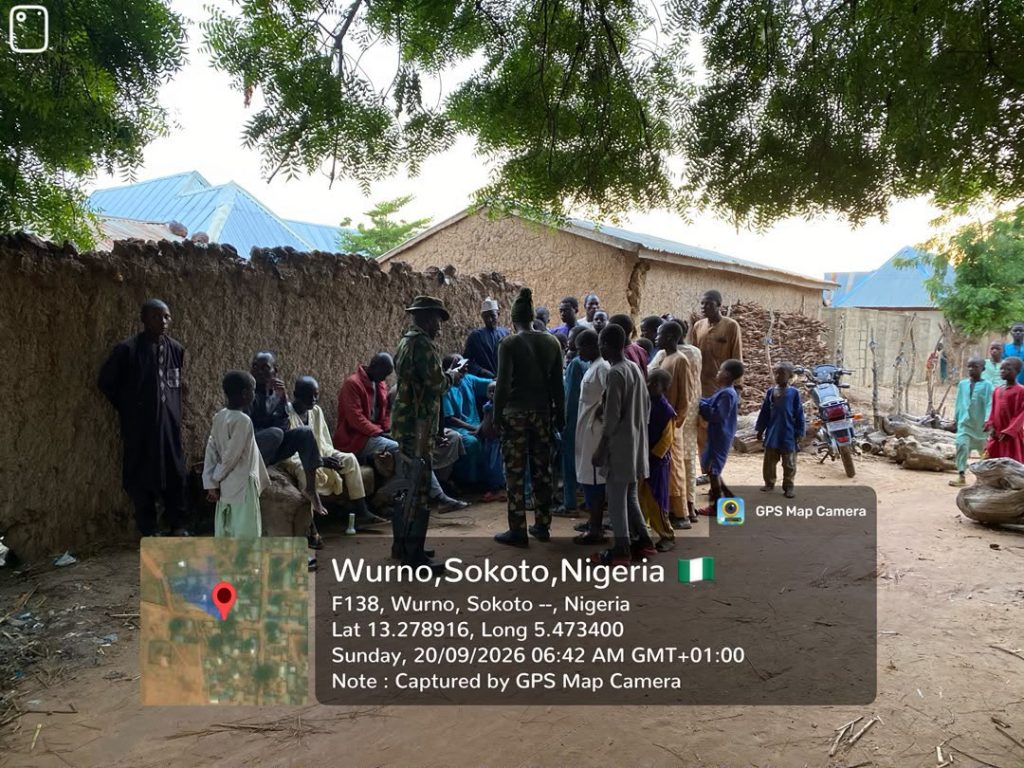Troops foil terrorist attacks in Sokoto, rescue 23 kidnapped victims