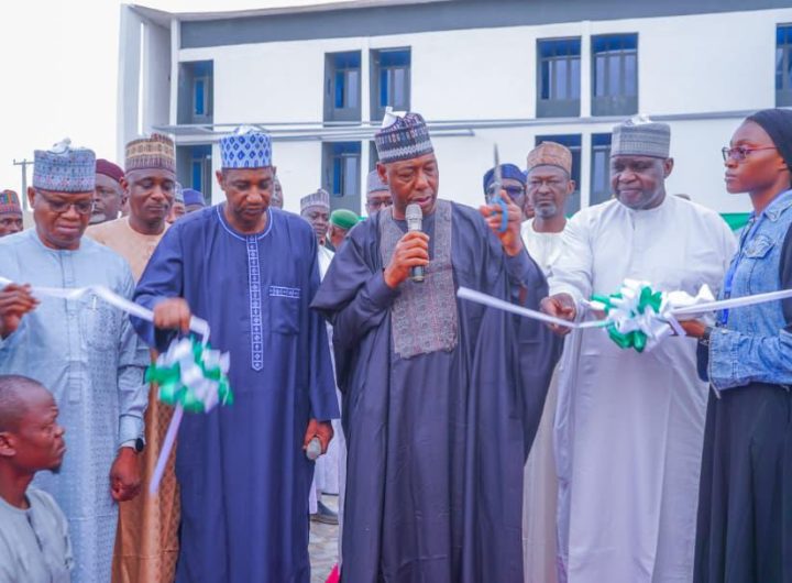 Zulum builds, hands over a 42-room patients' apartment to UMTH
