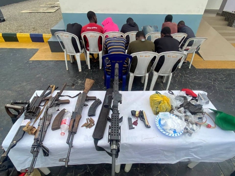 Plateau police arrest 32 suspects, recover 10 firearms
