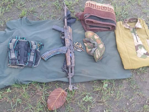 Troops thwart terrorists attack, recover AK-47 rifles, arrest suspect in Kaduna