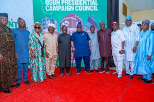 2027: Adeleke inaugurates Osun Tinubu campaign council, backs ‘rainbow coalition’