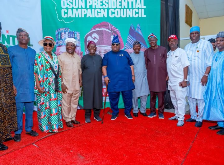 2027: Adeleke inaugurates Osun Tinubu campaign council, backs ‘rainbow coalition’