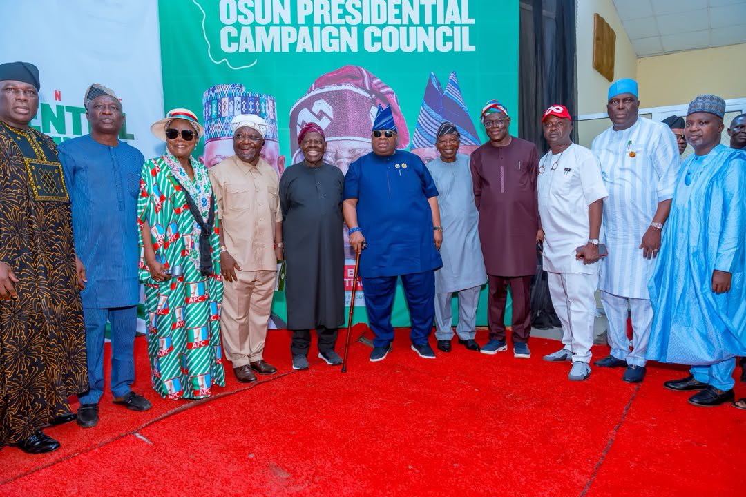 2027: Adeleke inaugurates Osun Tinubu campaign council, backs ‘rainbow coalition’