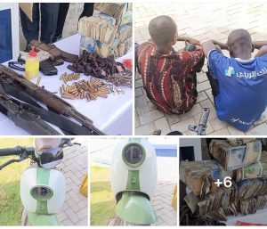 Adamawa police nab 3 kidnap suspects, recover 2 AK-47 rifles, N5.52 million