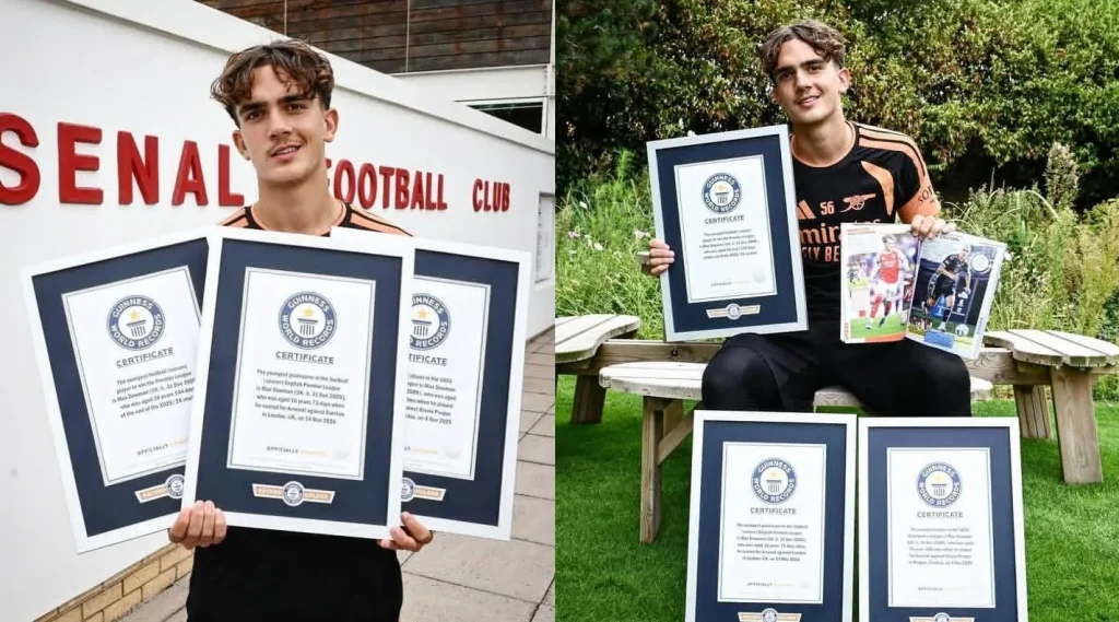 Arsenal wonderkid Max Dowman makes history with 3 Guinness World Records before 17