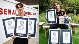 Arsenal wonderkid Max Dowman makes history with 3 Guinness World Records before 17