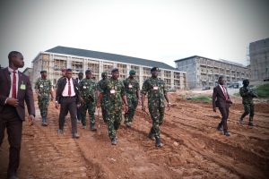 Bola Tinubu Barracks Phase 11 takes shapes as COAS inspects project