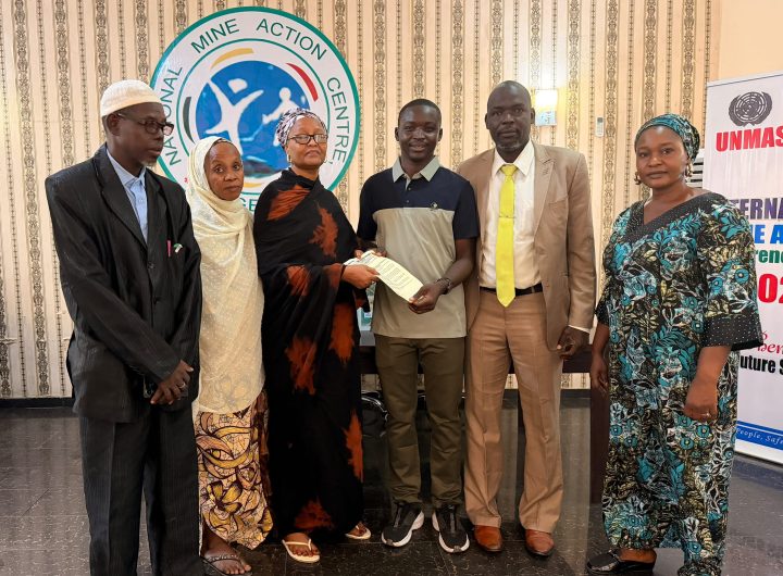 Borno News Central reporter Kirawa bags NMWA 2026 Ambassador of Community Service