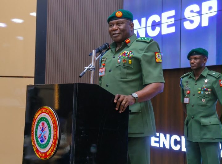 Chief of Defence Staff (CDS), General Olufemi Oluyede