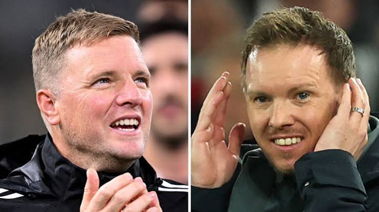 Howe, Nagelsmann emerge as top contenders to replace Carrick at Manchester United