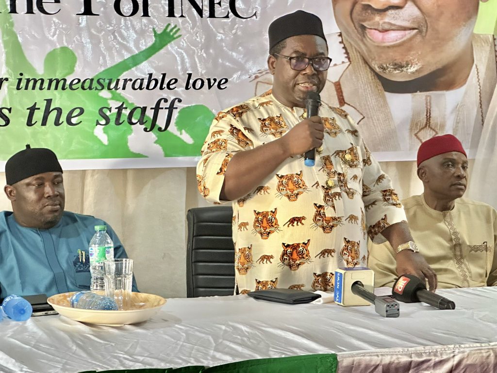 INEC Chairman, Prof Joash Amupitan