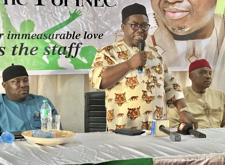 INEC Chairman, Prof Joash Amupitan