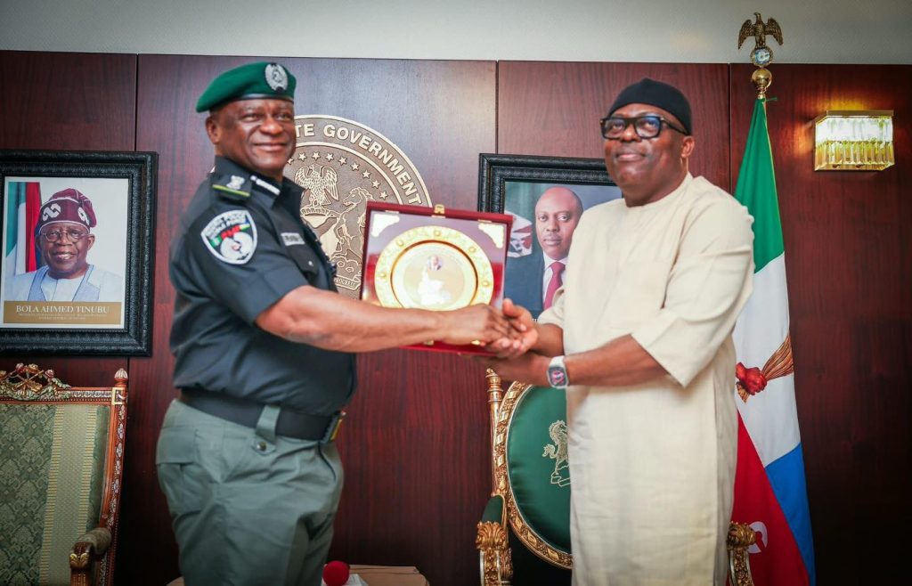 IGP Disu pays courtesy visit to Rivers Governor, Fubara 2 IGP Disu pays courtesy visit to Rivers Governor, Fubara