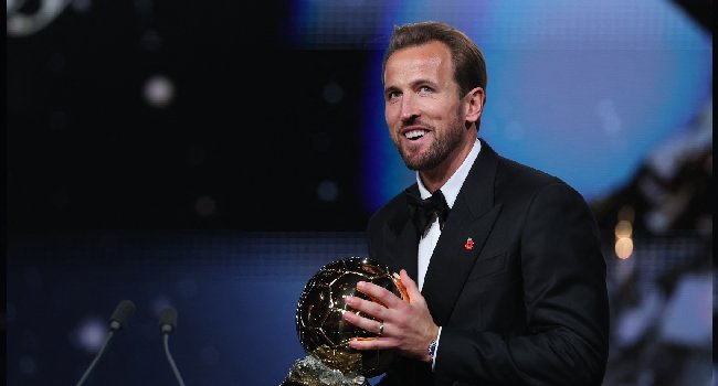 Harry Kane beats Yamal, Mbappe to win first Ballon d'Or