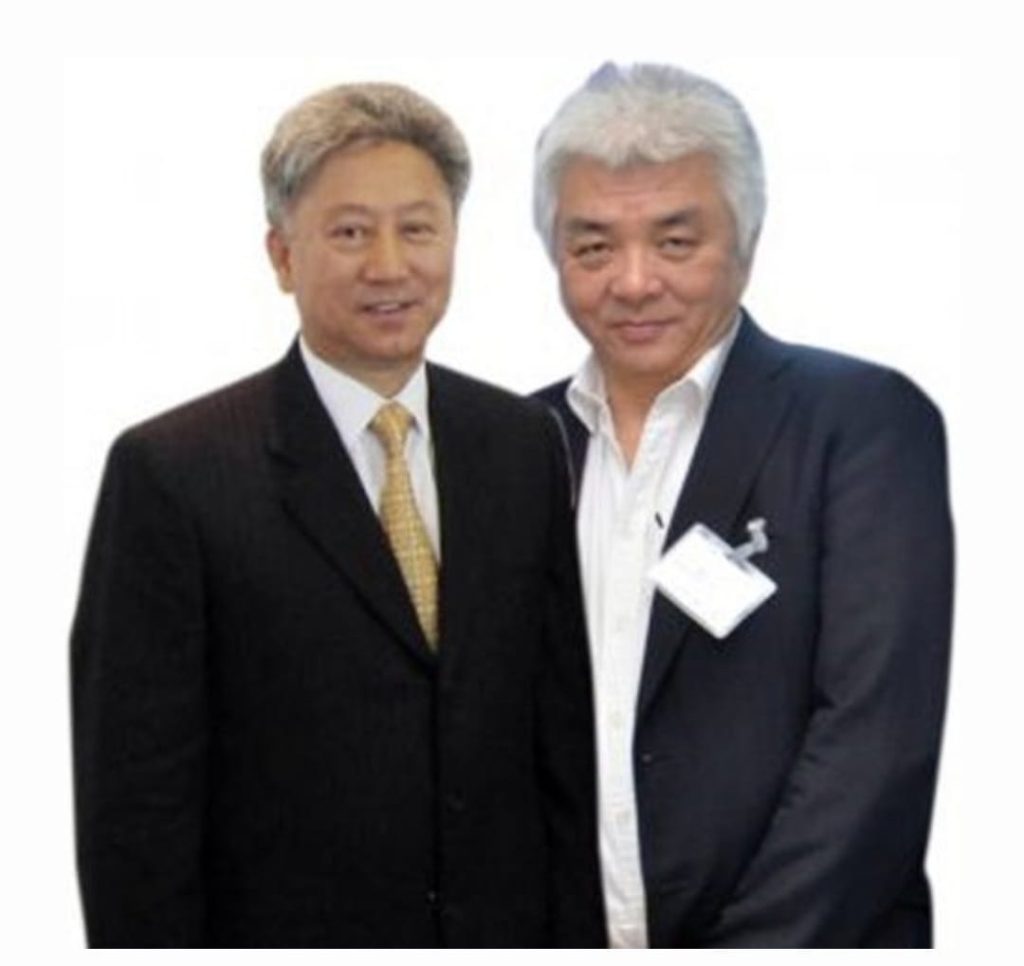 Lewis Tung and his brother Robert Tung