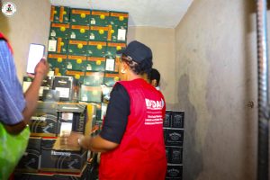 NAFDAC busts ₦2bn fake alcohol syndicate in Lagos, arrests 2 suspects at Trade Fair Complex