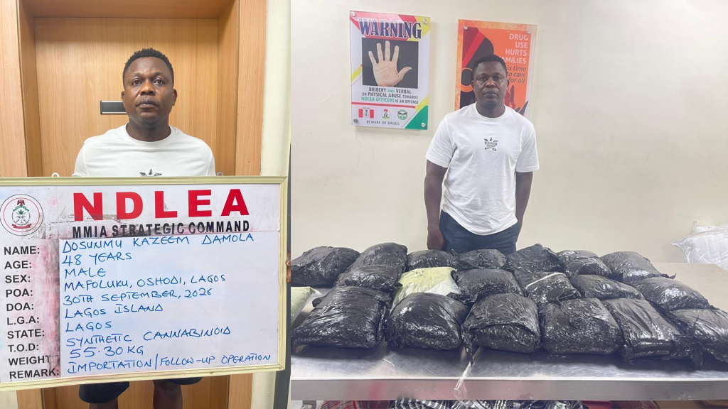 NDLEA arrests 83-year old convicted grandma, South African lady with Colos, Meth shipments