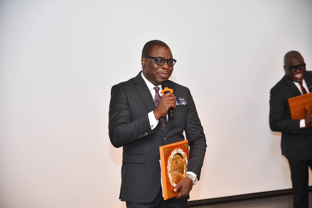 NLNG Boss Adeleye Falade twin brother Adegbite honoured with NSChE honorary fellowships