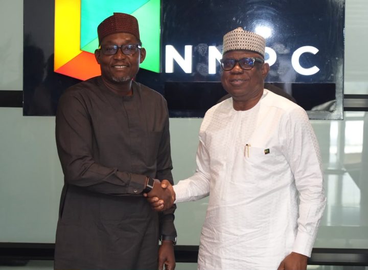 NNPC MD, Bashir Ojulari and the NMDPRA Chief Executive, Mallam Rabiu Abdullahi Umar