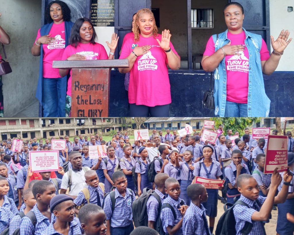NUJ, Pink Africa Foundation take breast cancer awareness to Calabar schools, target early detection among students