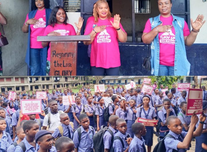 NUJ, Pink Africa Foundation take breast cancer awareness to Calabar schools, target early detection among students