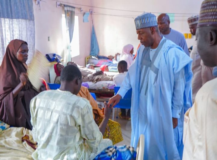 Zulum visits hospital, says most kidney failure linked to BP, Diabetes