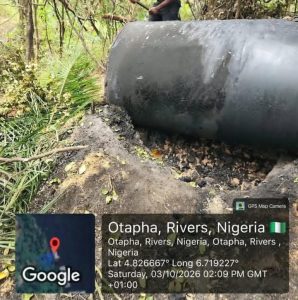 Nigerian Navy disrupts 2 illegal refining sites, recovers 58,000 litres in Rivers