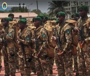 Nigerian Navy troops