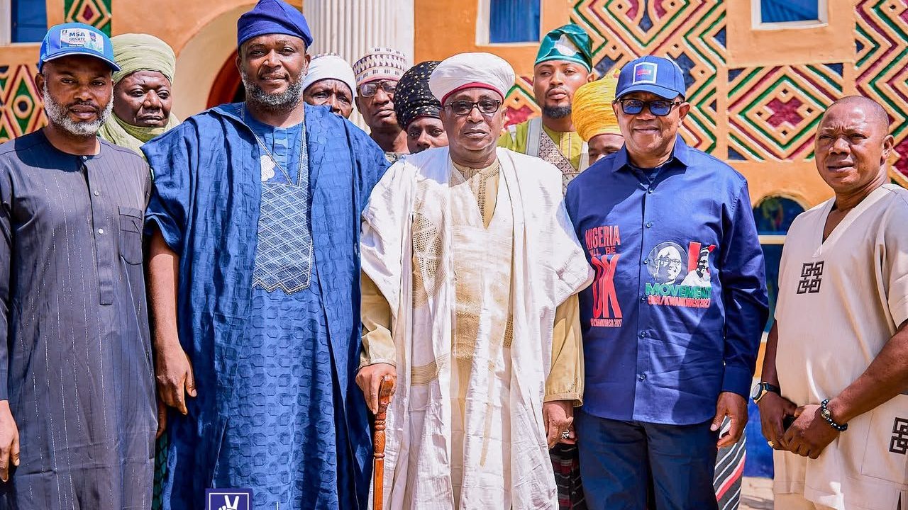 Obi visits Kogi, says corruption is Nigeria's biggest challenge, promises investment in education, health