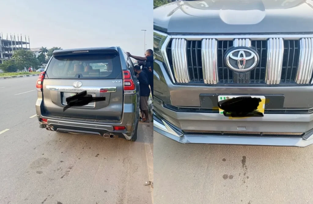 FCT police recover stolen Prado SUV, arrest suspect in Garki
