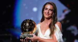 Putellas beats rivals to win 3rd Women’s Ballon d’Or