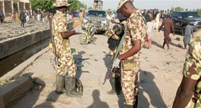Nigerian Army troops